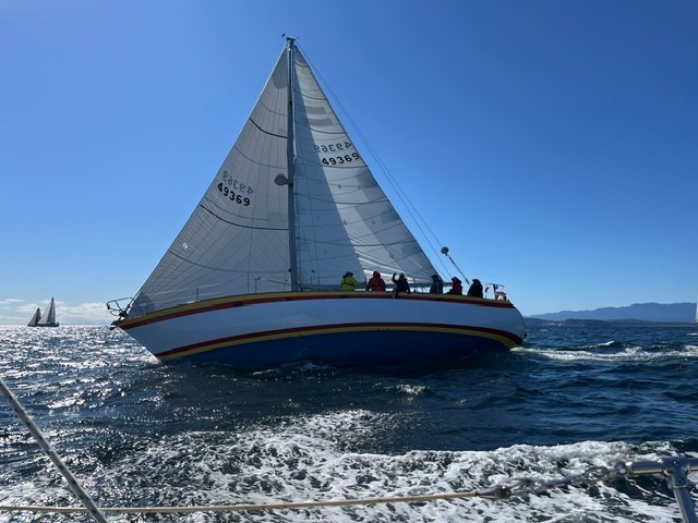 Seance on her way to 3rd place. Courtesy of Chris Rockshard