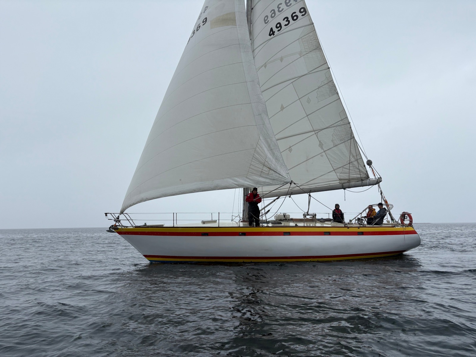 Seance trying to help Balderdash with some foul wind to no avail