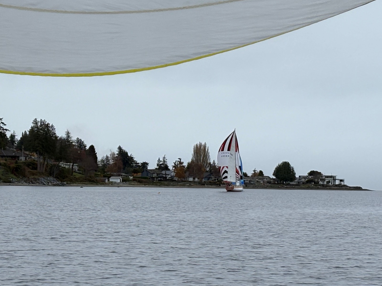 Seance in close pursuit of Una at the Grief Point marker